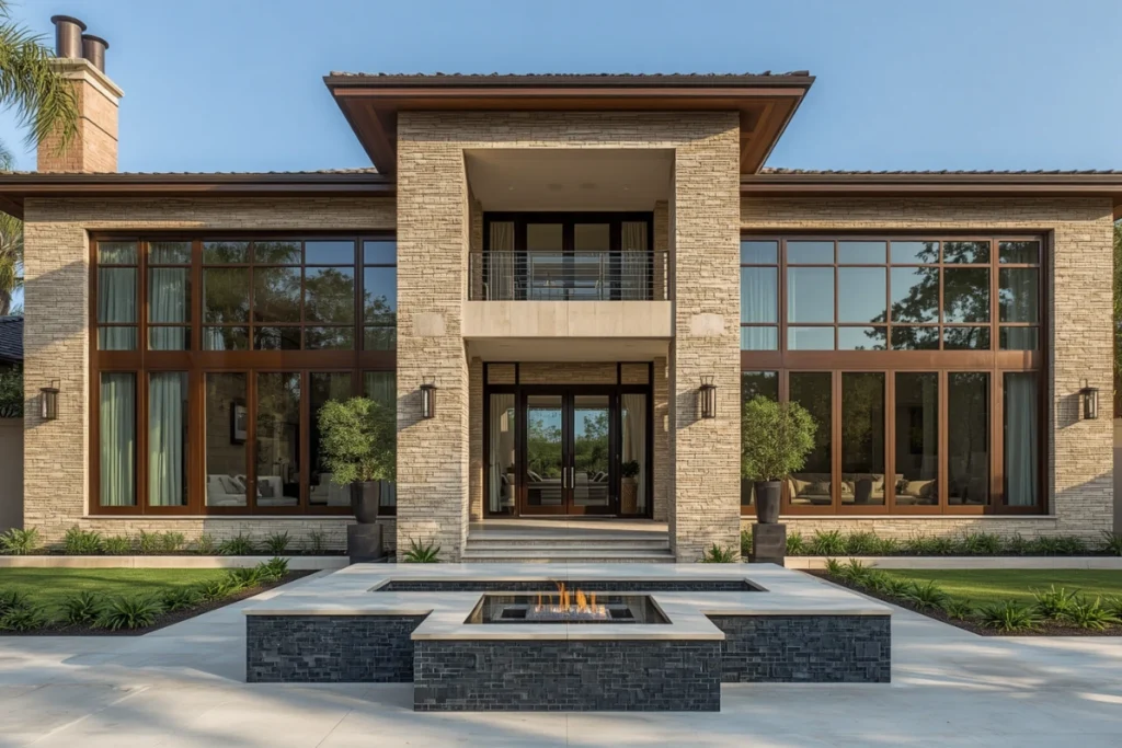 Luxury Beverly Hills home interior showcasing custom architecture and materials that impact replacement costs